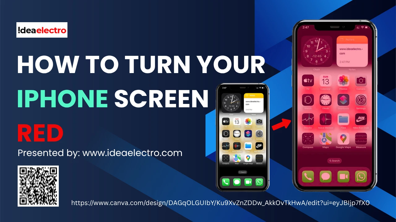 How to Turn Your iPhone Screen Red