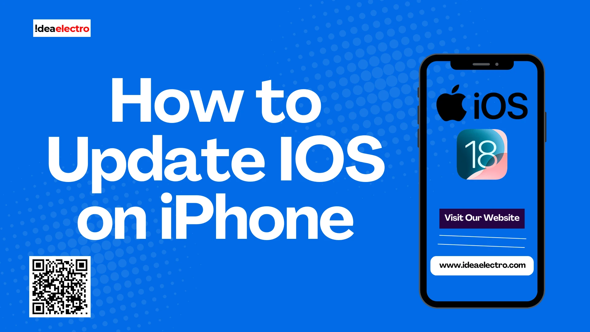How to update iOS on iPhone? - idea electro