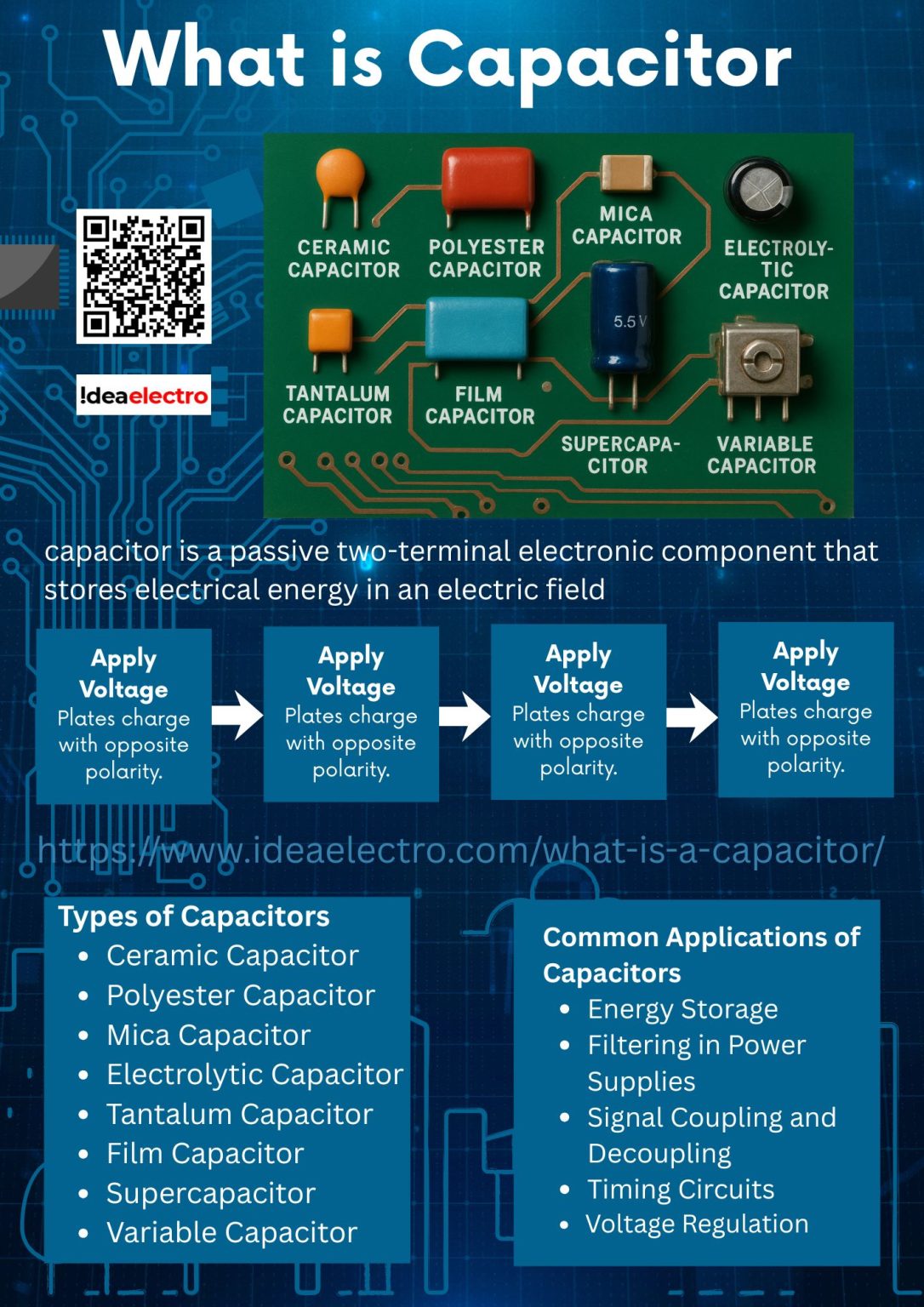Capacitor Using What is a Capacitor - idea electro